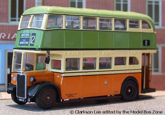 Glasgow Corporation Crossley DD42.